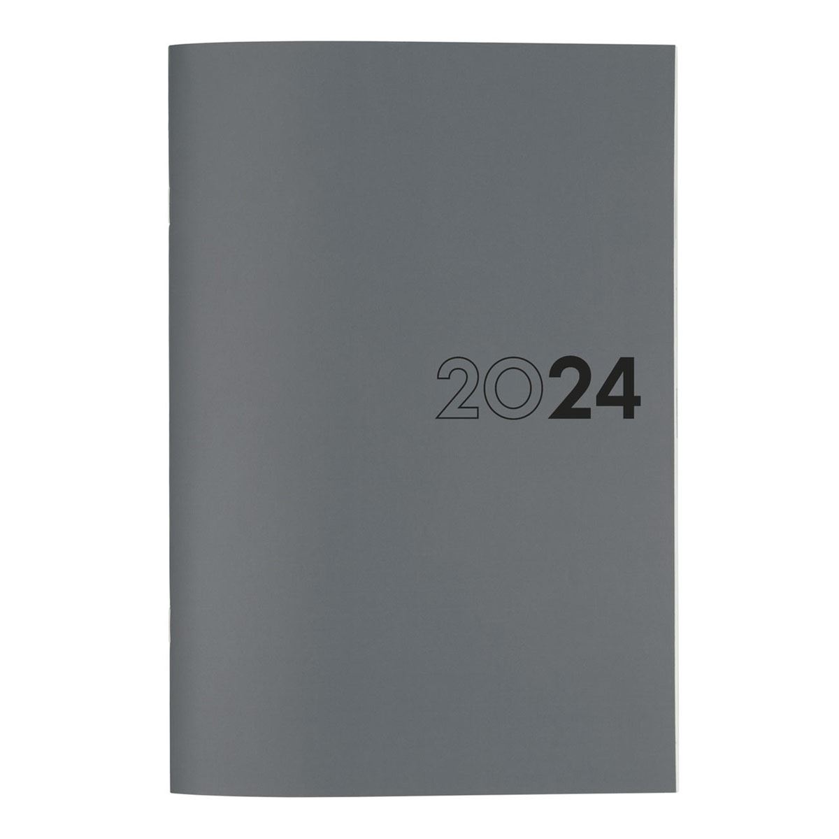 Agenda Planificador Mes Vista Y11 2024 Gris