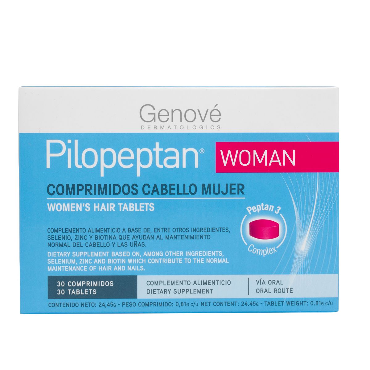 Genové Pilopeptan Woman 30 comprimidos