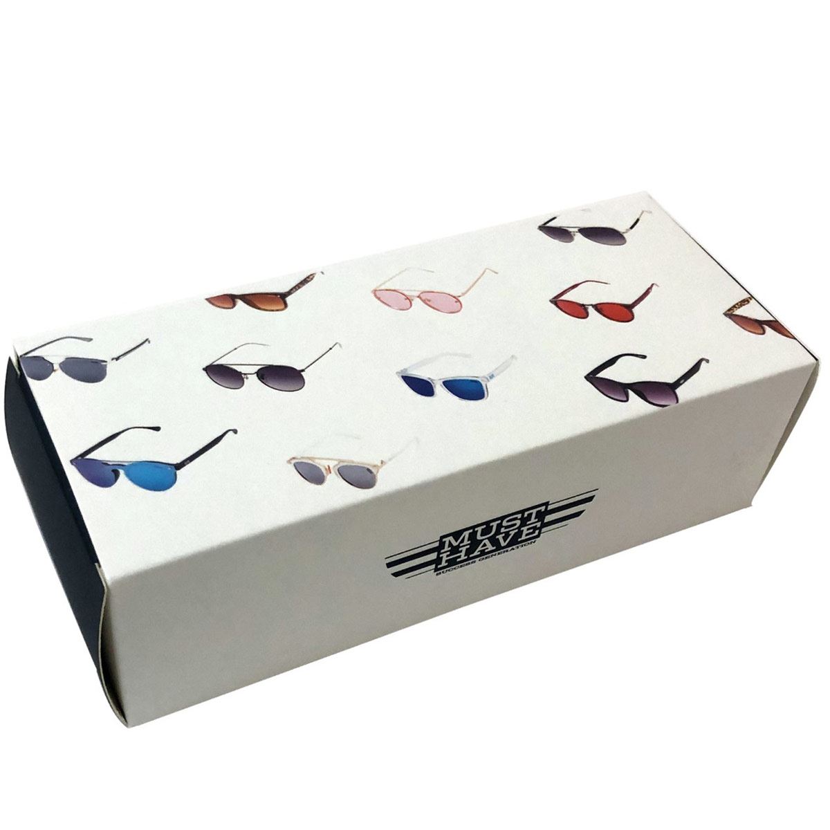 Lentes de sol Musthave siguiente 8 azul y blanco