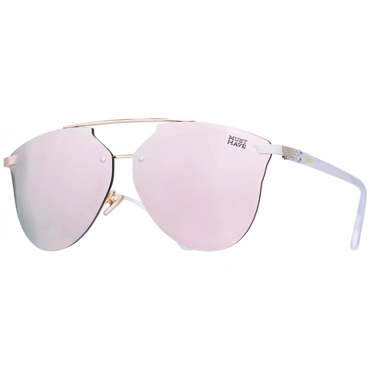 Lentes de sol Musthave must rosa dorado