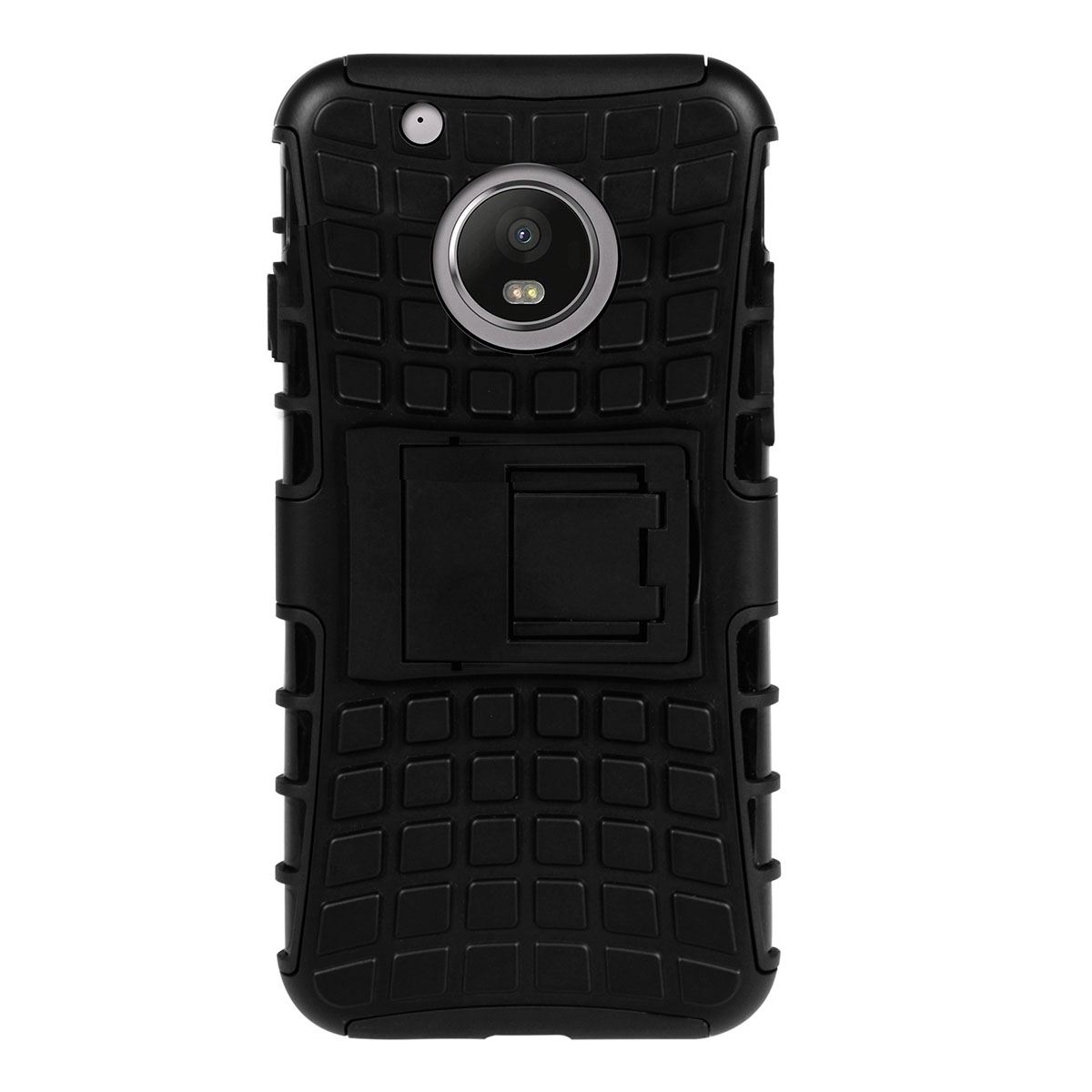 Funda Mobo Moto G5 Negro Robot2