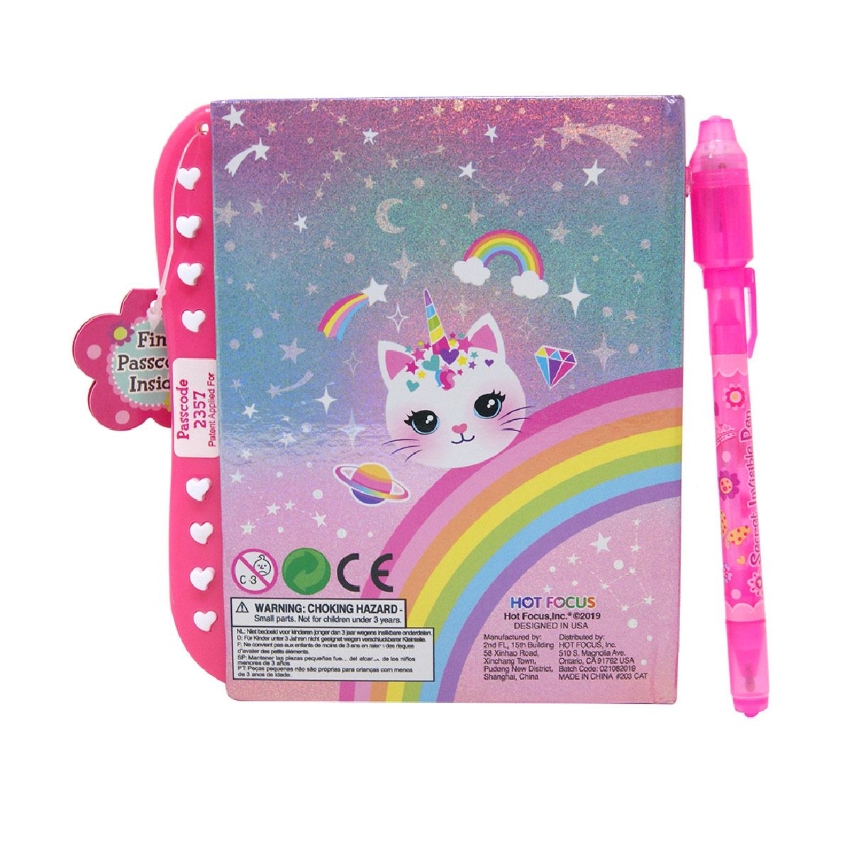 Juego de Mensajes Secretos Caticorn Hot Focus