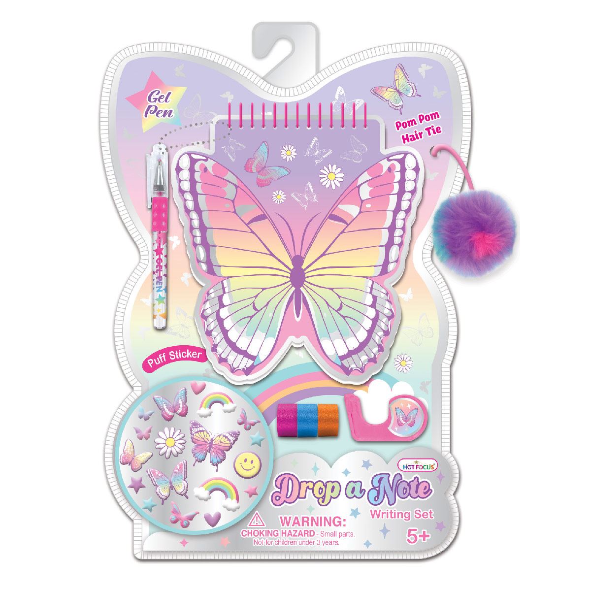 Juego de mensajes escritos Mariposa Tie Dye