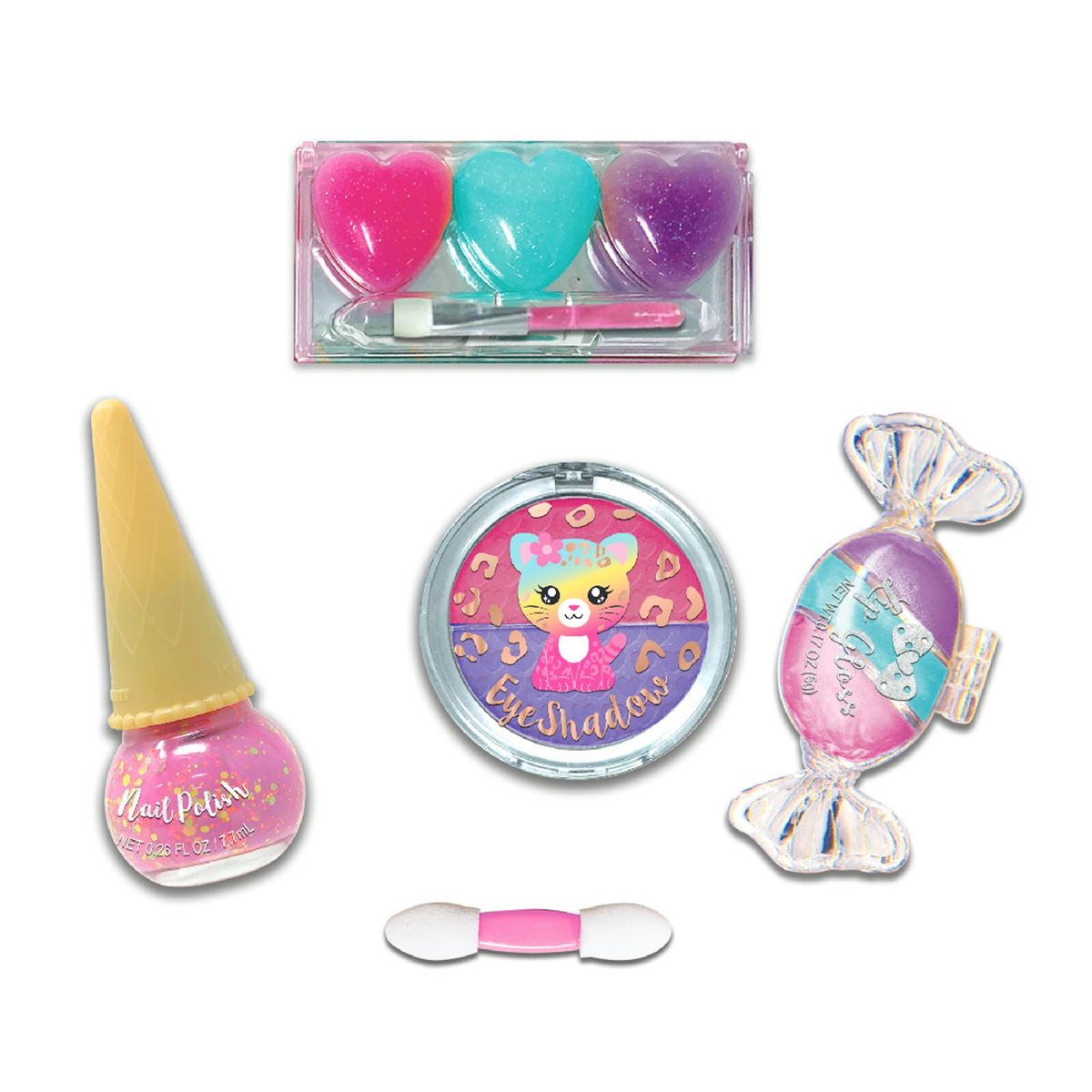 Dulce Juego de Cosméticos Leopardo Hot Focus