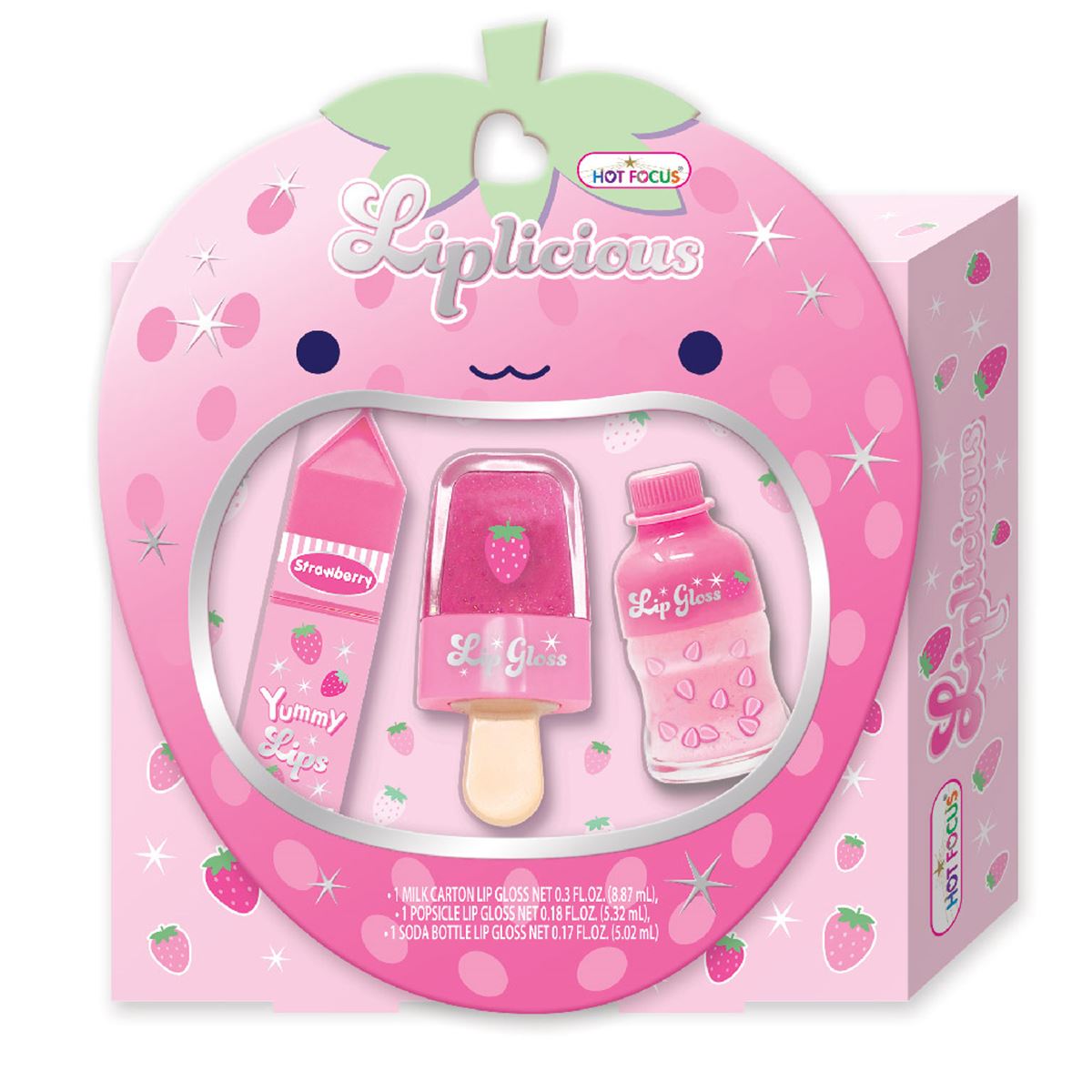 Juego para Labios Strawberry Hot Focus