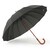 Paraguas Largo Manual Negro 79588