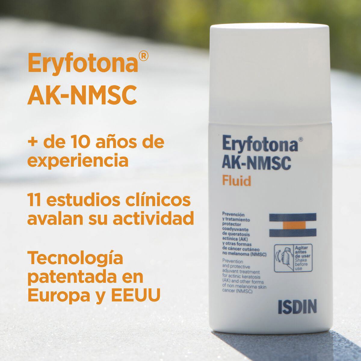 Eryfotona AK-NMSC SPF100+ 50ml Bloqueador Fluido