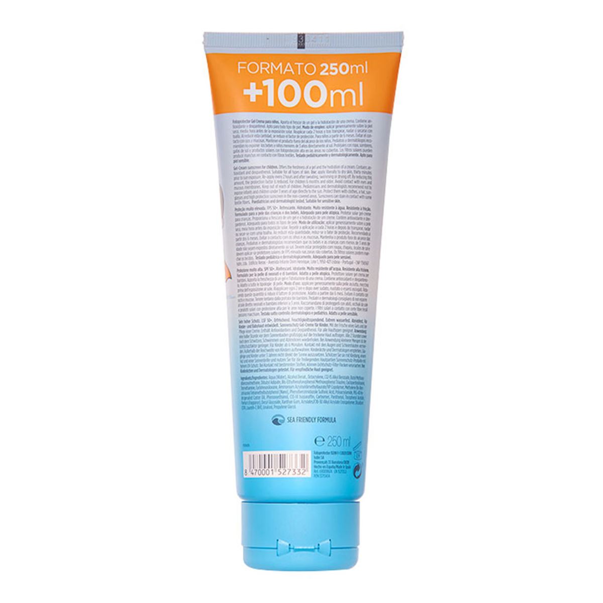 Fotoprotector Gel Cream Pediatrics SPF 50 250ml