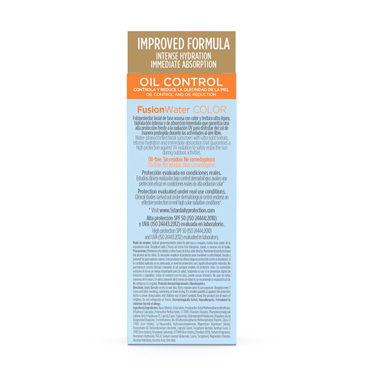 Fotoprotector Isdin SPF50 Fusion Water Magic Medium 50ml