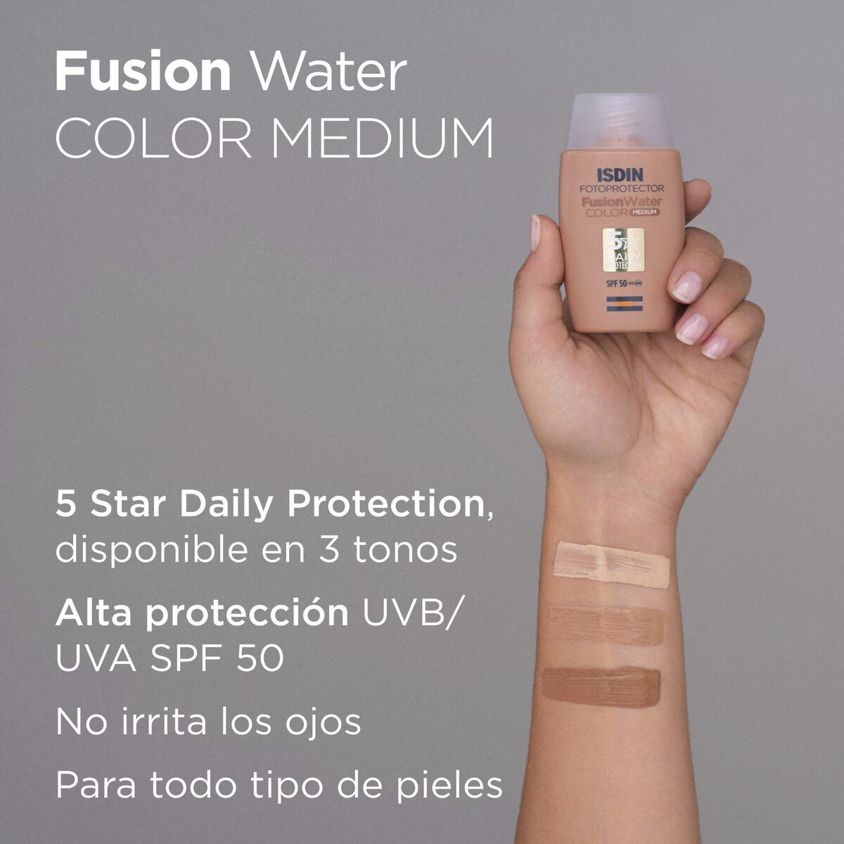 Fotoprotector Isdin SPF50 Fusion Water Magic Medium 50ml