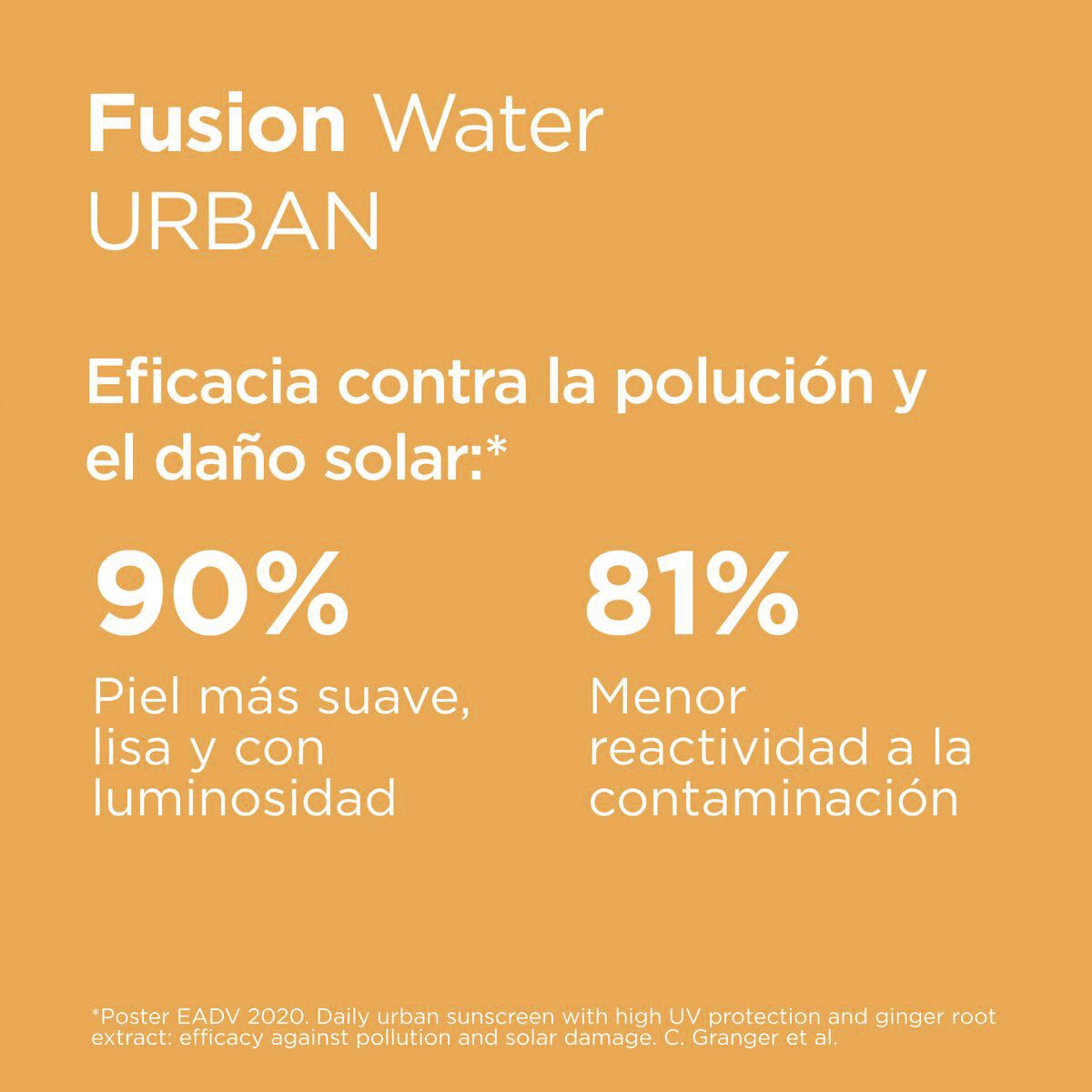 Fotoprotector Fusion Water Urban SPF30 50ml