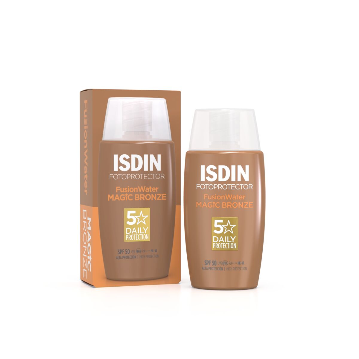 Fotoprotector Isdin SPF50 Fusion Water Magic Bronze 50ml