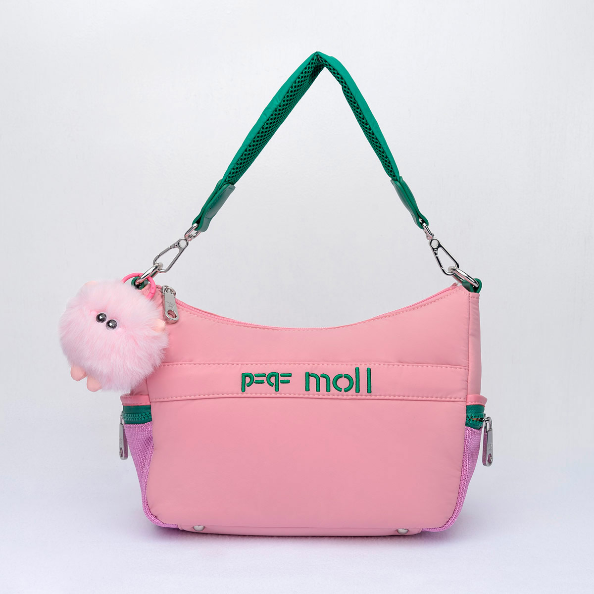 Bolso Cross Body Pepe Moll Color Pink/Green para Mujer