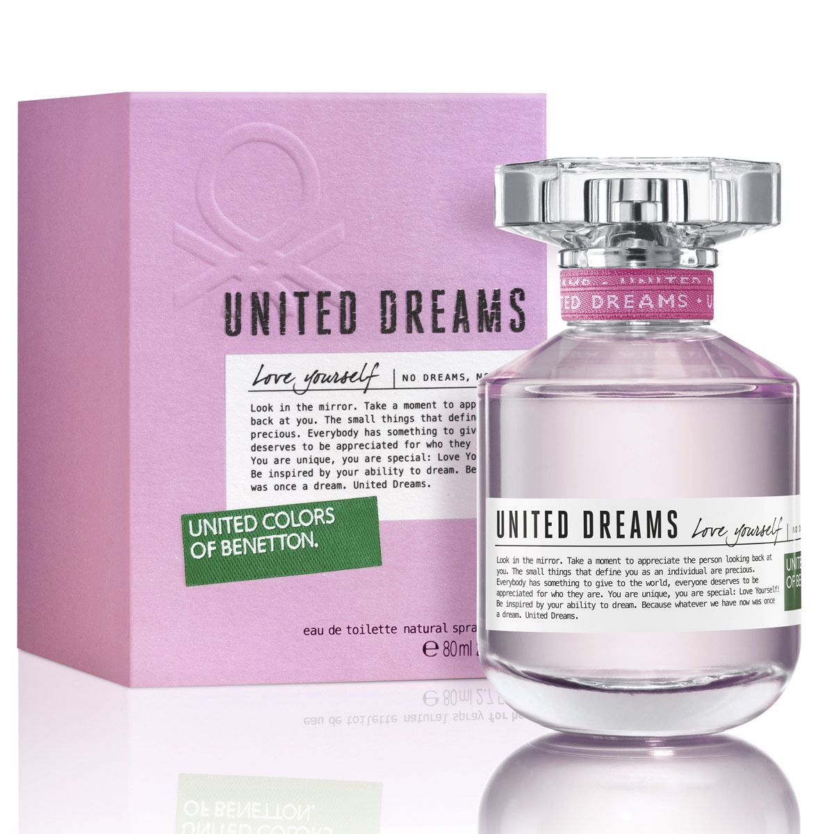 Fragancia para Dama, Benetton United Dreams Love Yourself EDT 80 ml