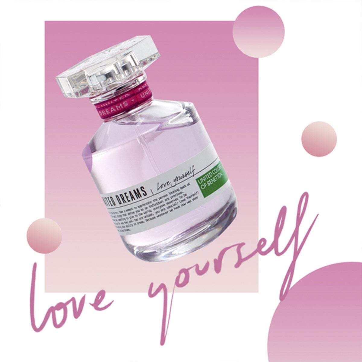 Fragancia para Dama, Benetton United Dreams Love Yourself EDT 80 ml