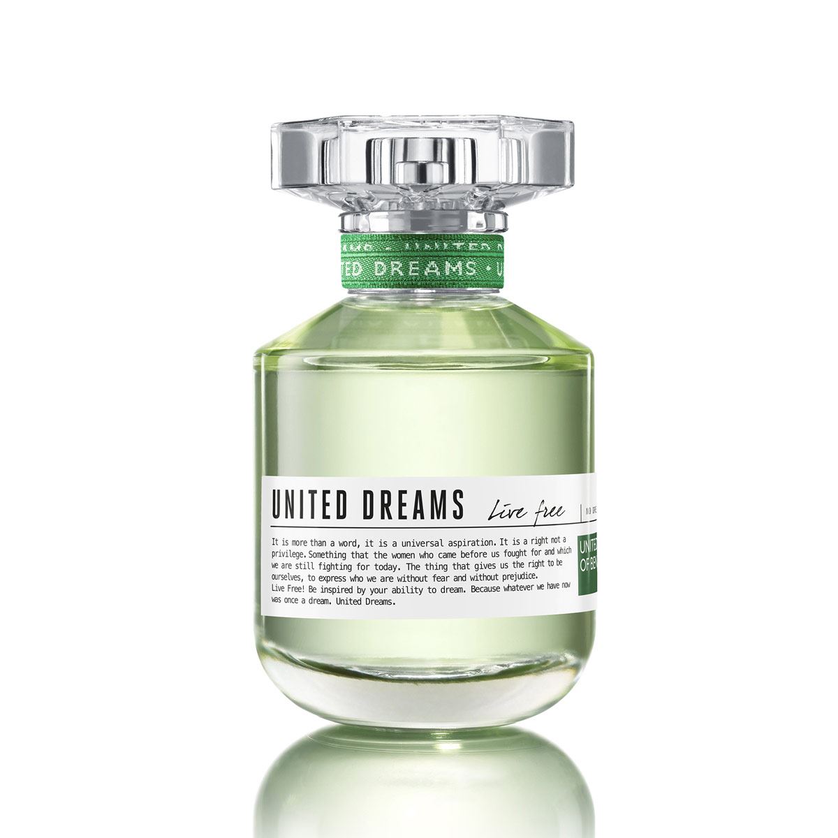 Fragancia para Dama, Benetton United DreamsLive Free EDT 80ML