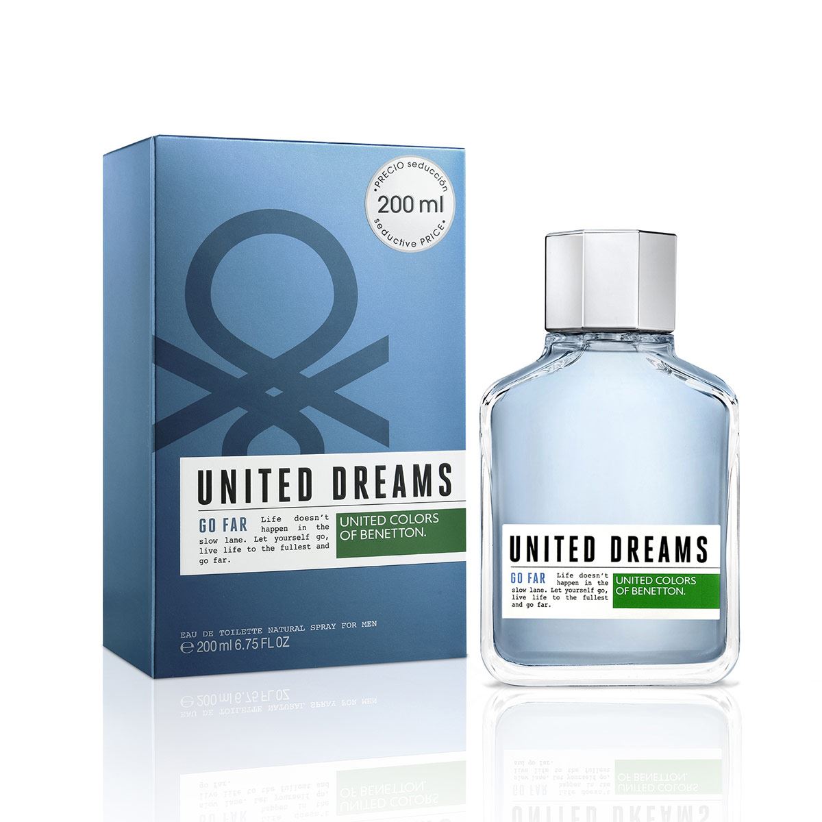 Fragancia para Caballero, Benetton United Dreams Go Far EDT 200ML