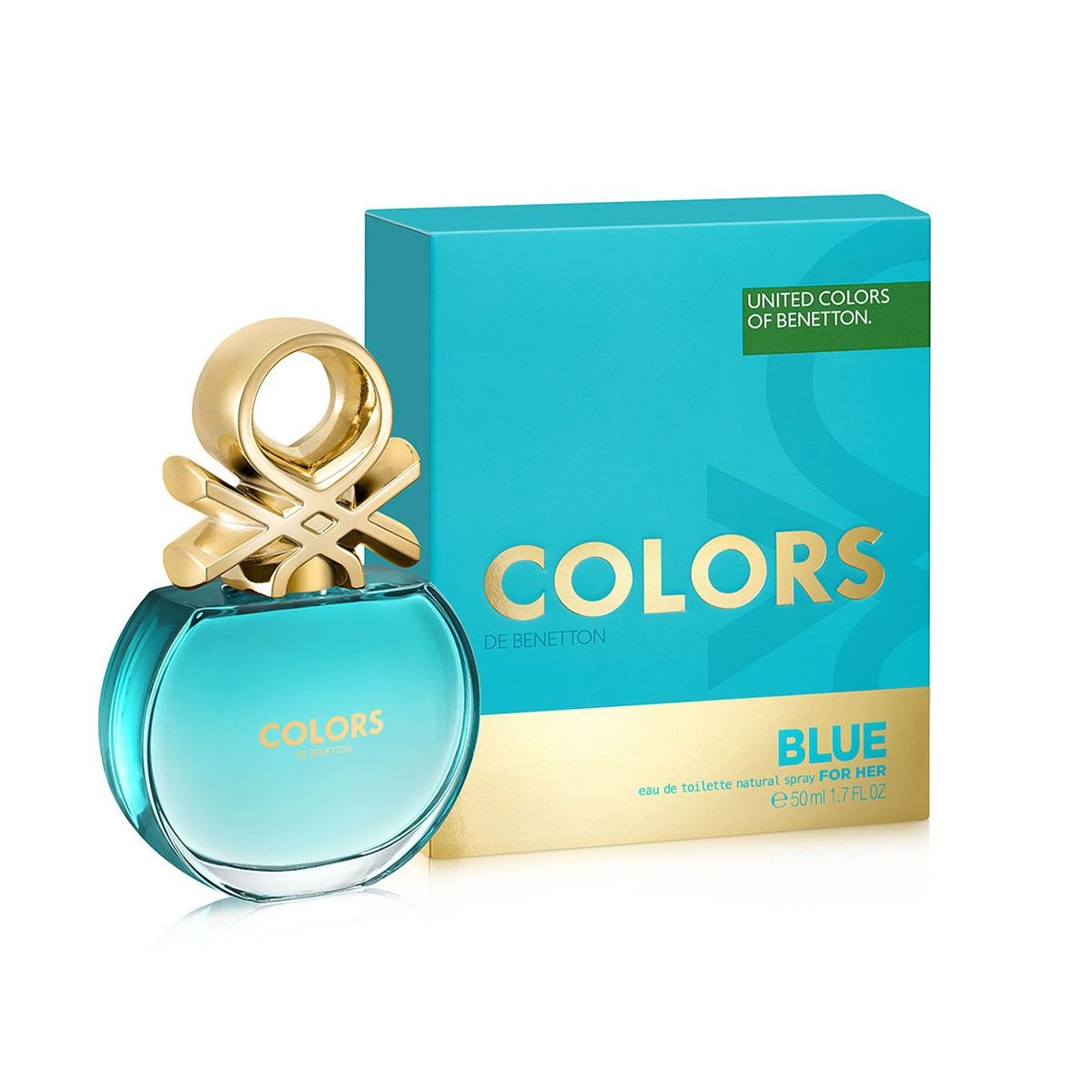 Fragancia Para Dama , Benetton Colors Blue EDT 80ML