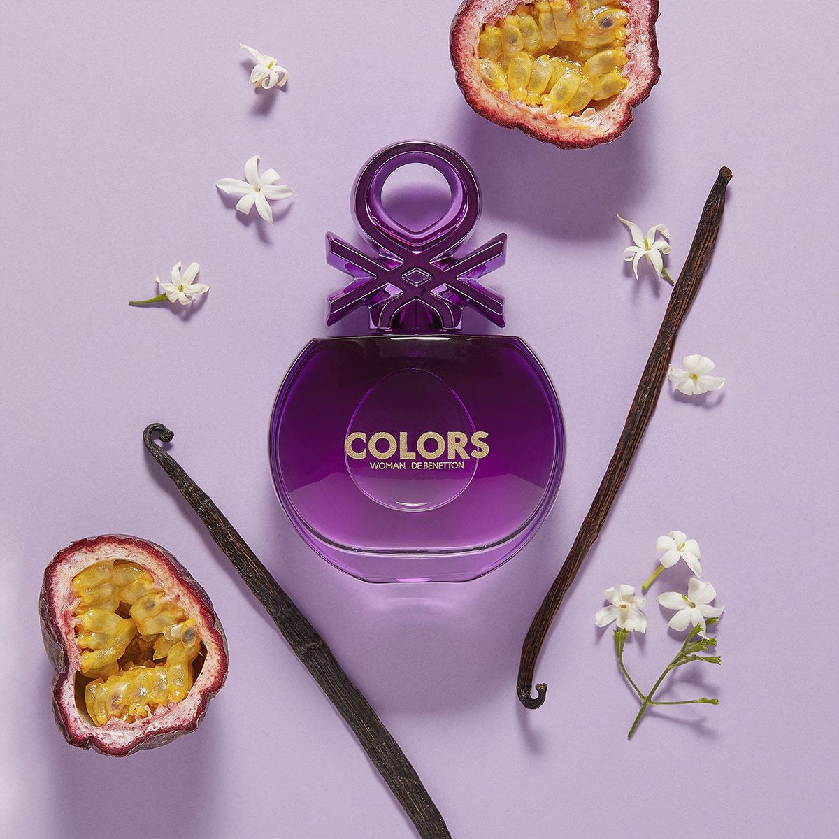 Fragacia para dama, Benetton Colors collector Purple,EDT 80ML
