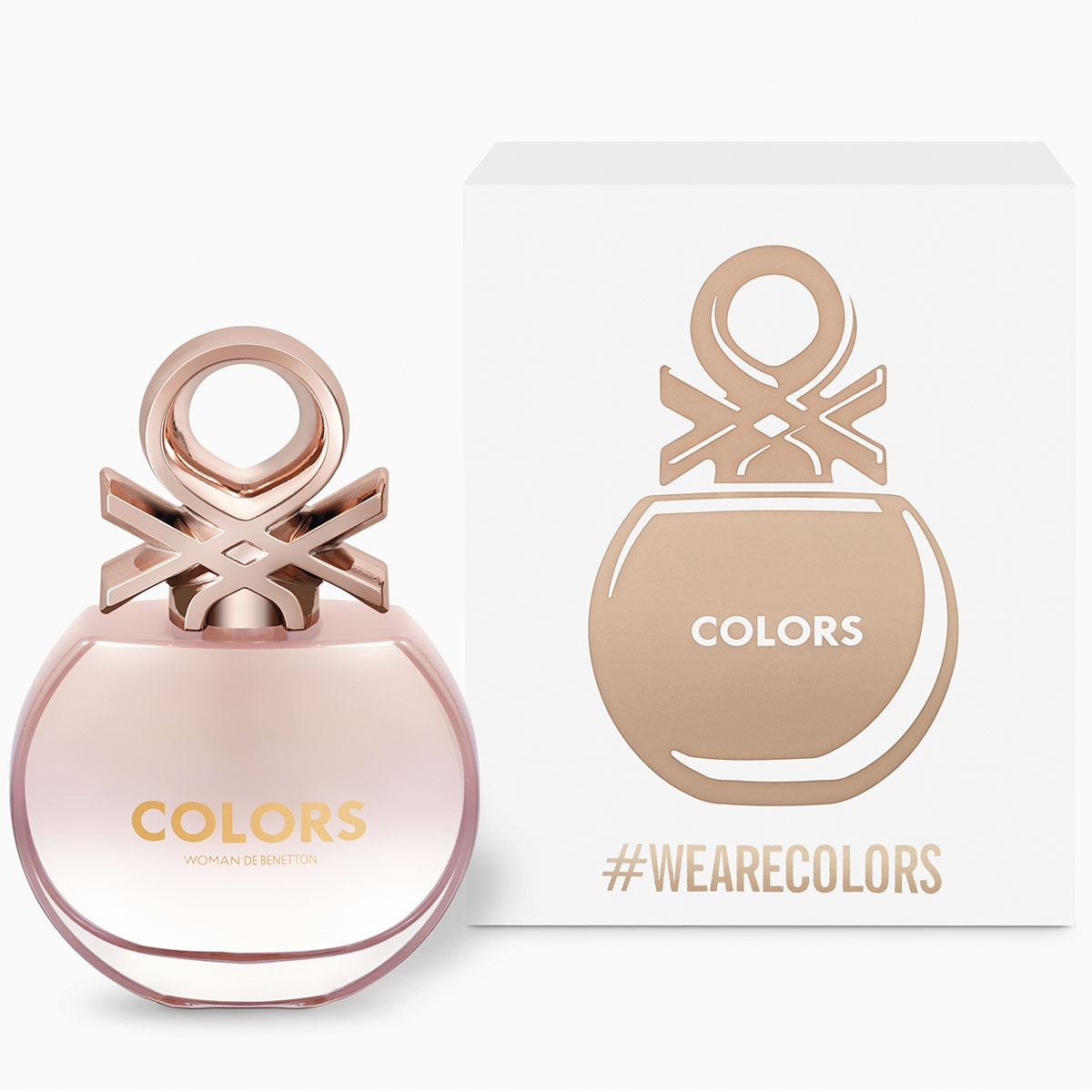 Fragancia para Mujer Benetton Colors Rose EDT 80ml