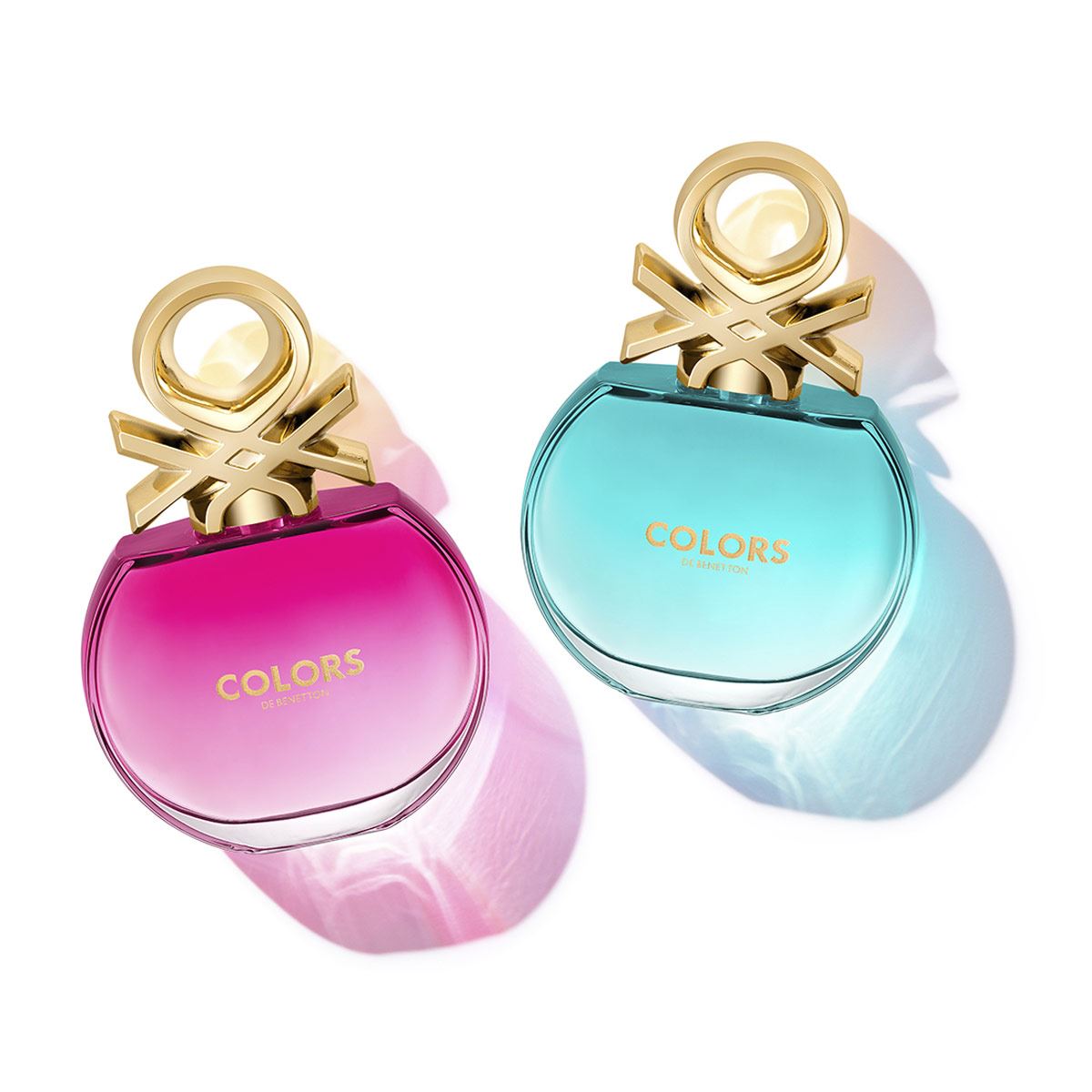 Set para dama, Benetton, Colors Pink, EDT 80 ml+ body lotion 75 ml