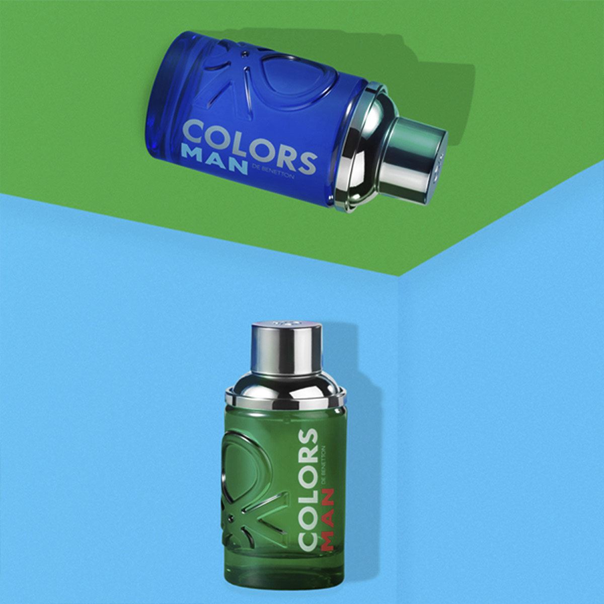Set para Caballero&#44; Benetton Colors Blue EDT 100ML &#43; Despu&#233;s del afeitado 75ML