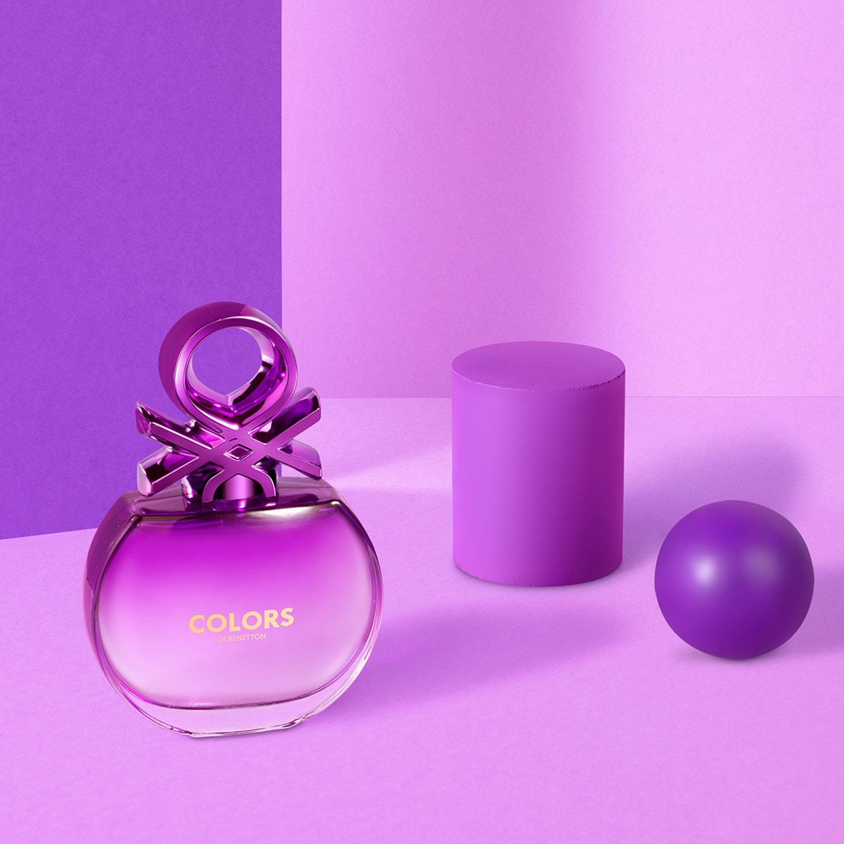 Benetton Colors Purple On-The-Go EDT 30ML Perfume Para Dama