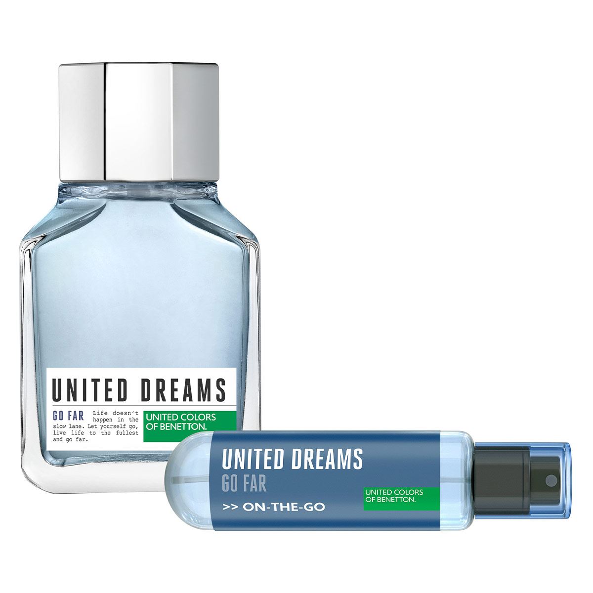 Benetton United Dreams Go Far On-The-Go EDT 30ML Perfume Para Caballero