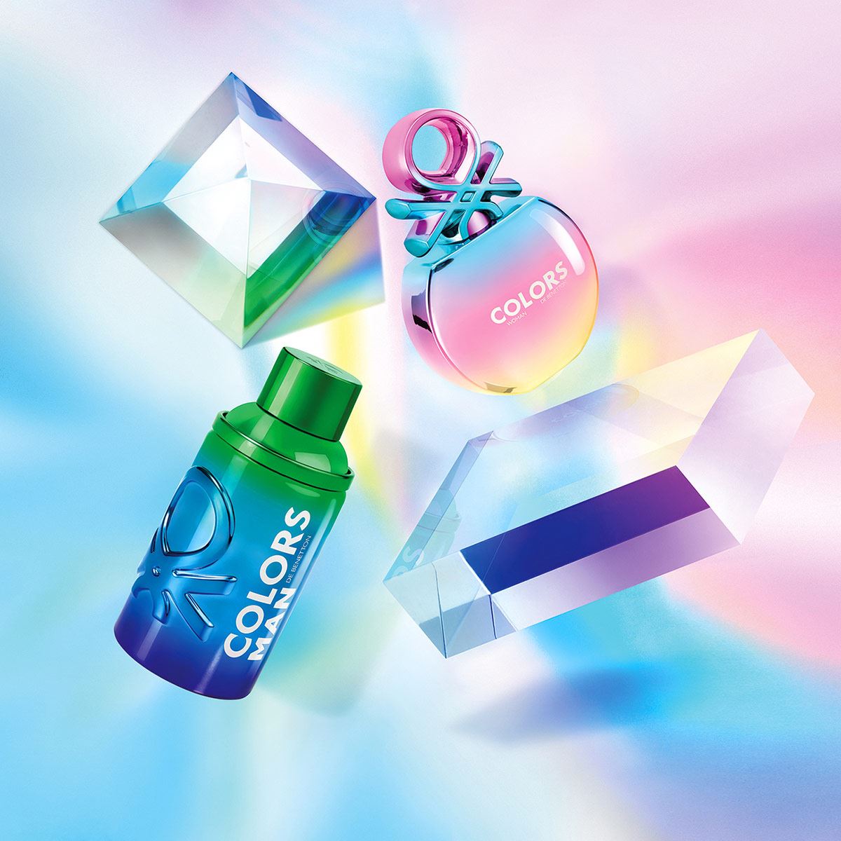 Benetton Colors Holo Woman EDT 80ML Perfume Para Dama