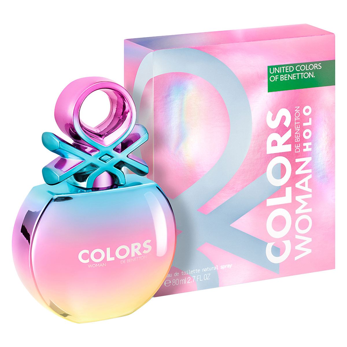 Benetton Colors Holo Woman EDT 80ML Perfume Para Dama
