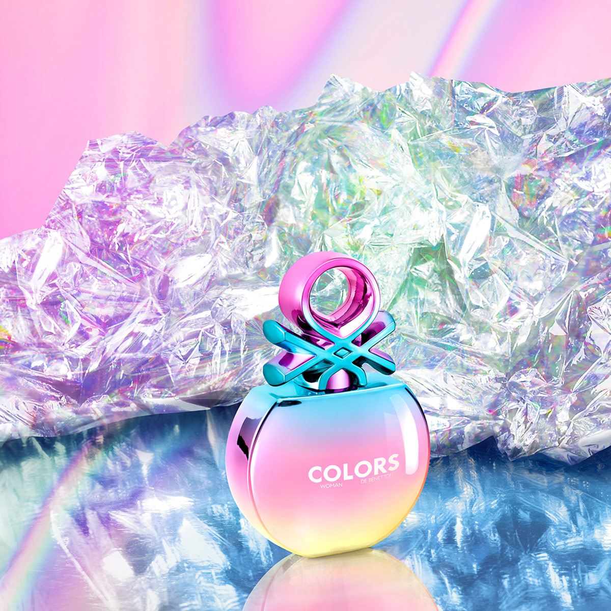 Benetton Colors Holo Woman EDT 80ML Perfume Para Dama