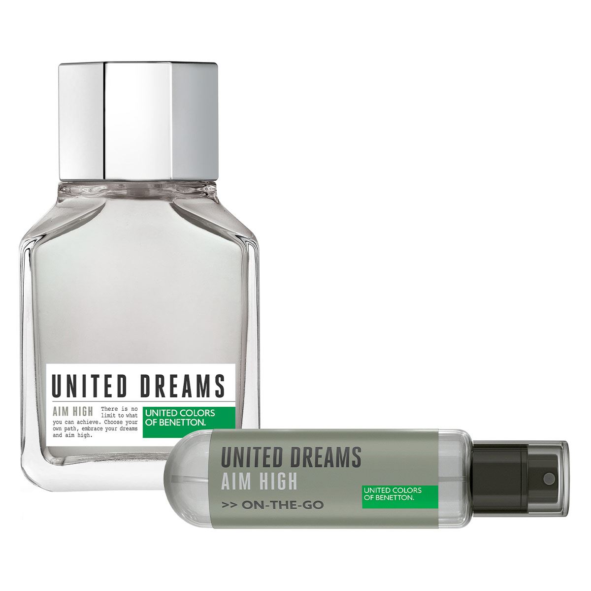 Benetton United Dreams Aim High On-The-Go EDT 30ML Perfume Para Caballero