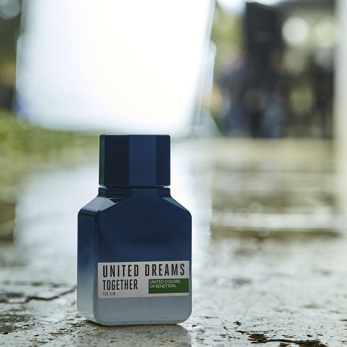 Fragancia para caballero, Benetton, United Dreams Together for him, EDT 80 ML + 2 boosters 10ML