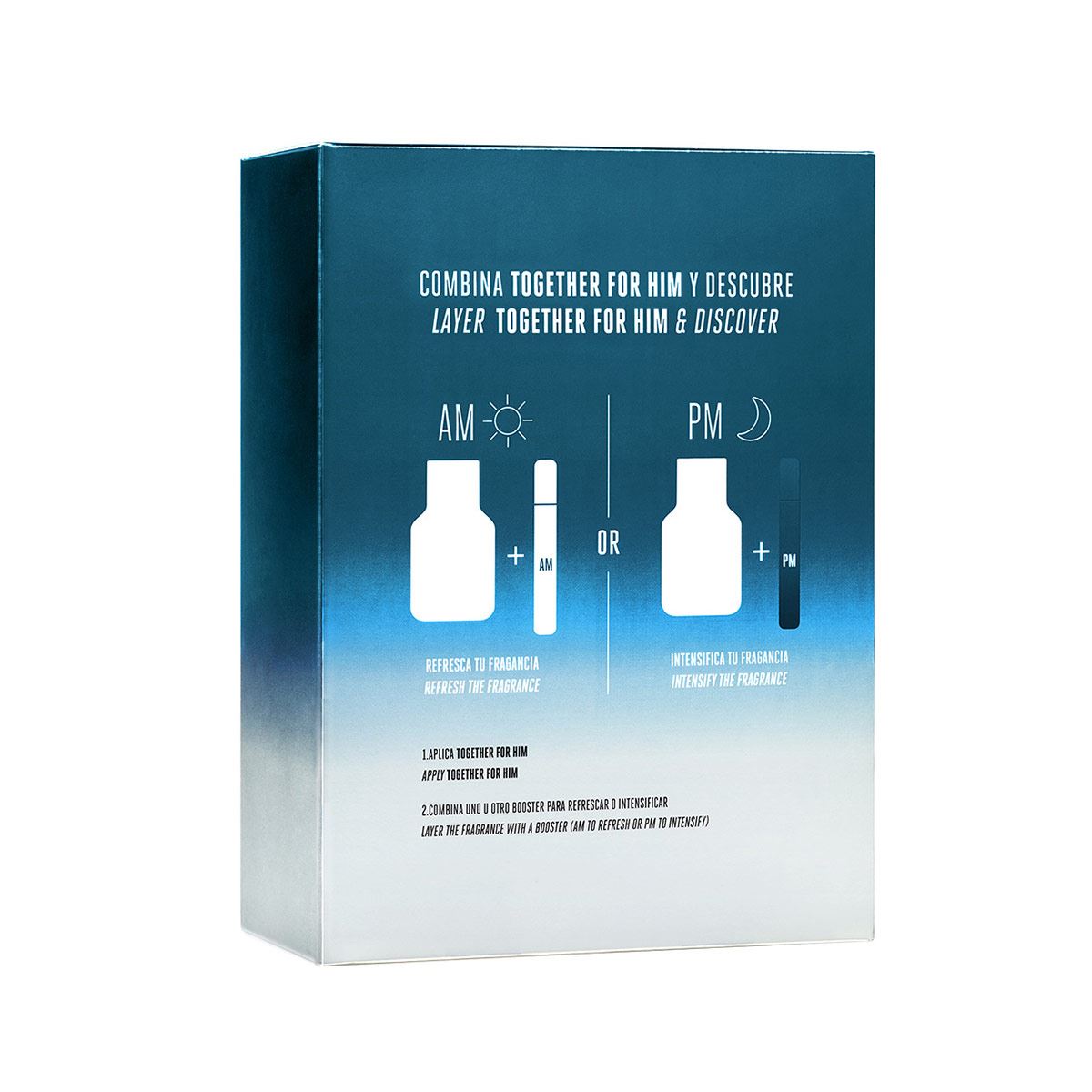 Fragancia para caballero, Benetton, United Dreams Together for him, EDT 80 ML + 2 boosters 10ML