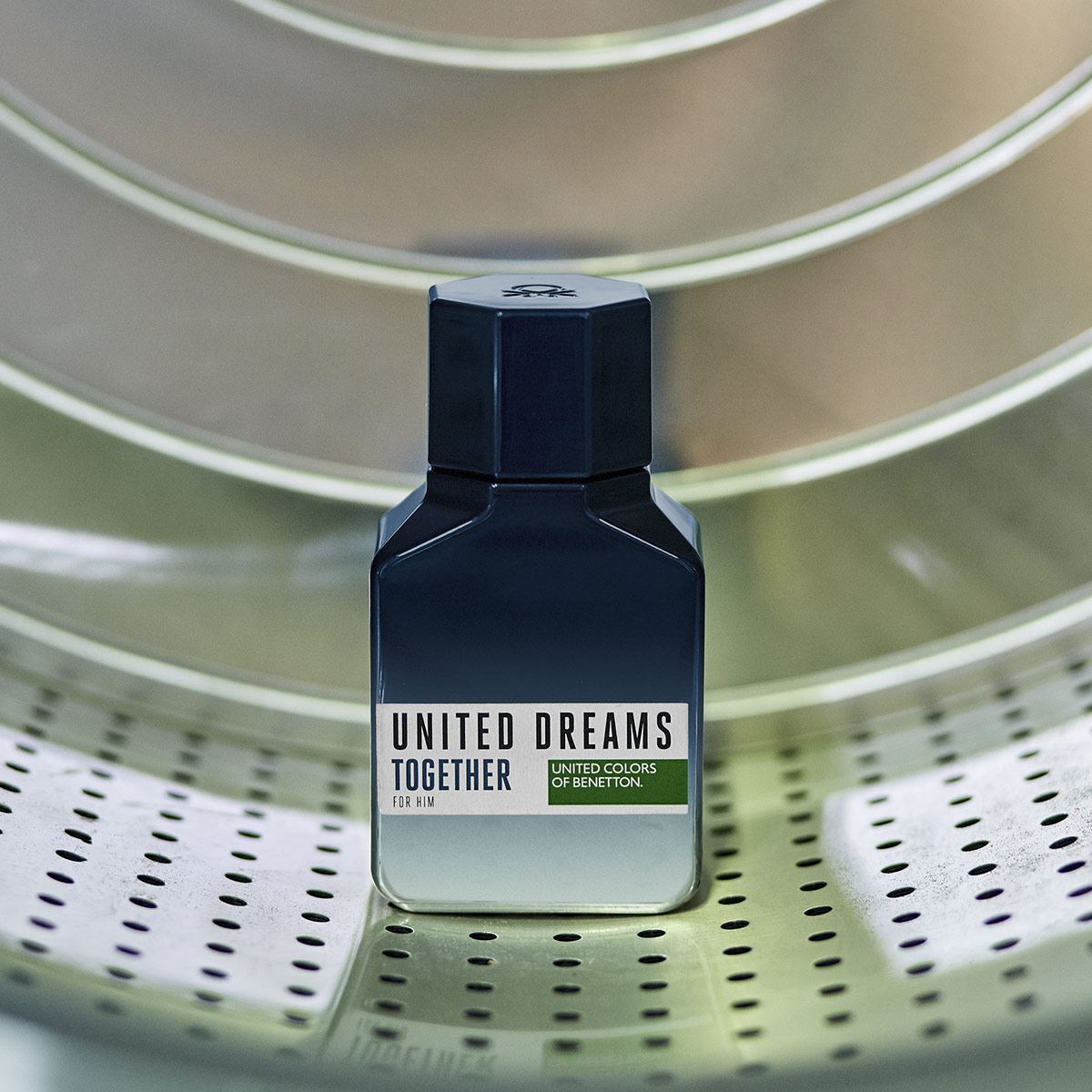 Fragancia para caballero, Benetton, United Dreams Together for him, EDT 80 ML + 2 boosters 10ML