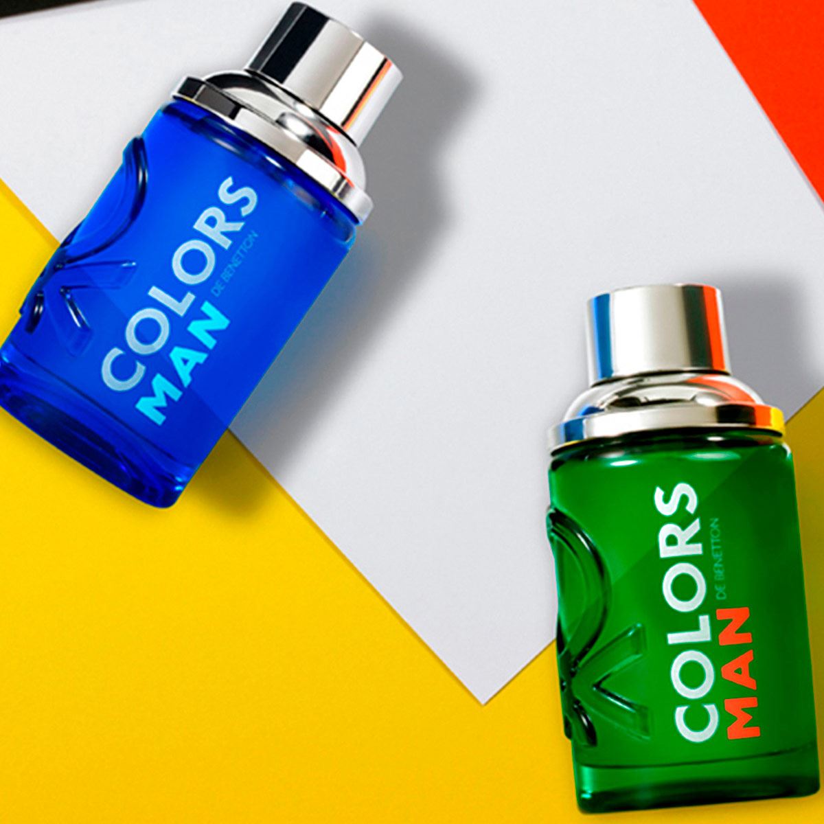 Set para Caballero Benetton Colors Green EDT 100ML + Desodorante 150ML