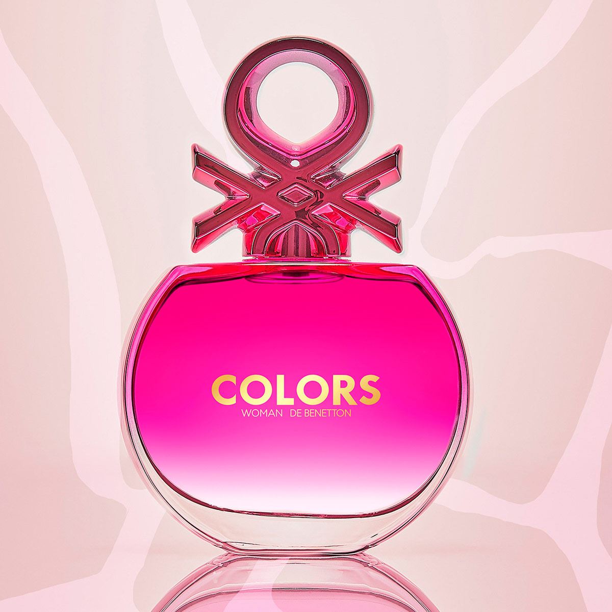 Fragancia Para Dama Set Benetton Colors Pink, EDT 80ML + Desodorante 150ML