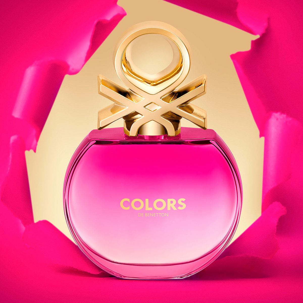 Fragancia Para Dama Set Benetton Colors Pink, EDT 80ML + Desodorante 150ML