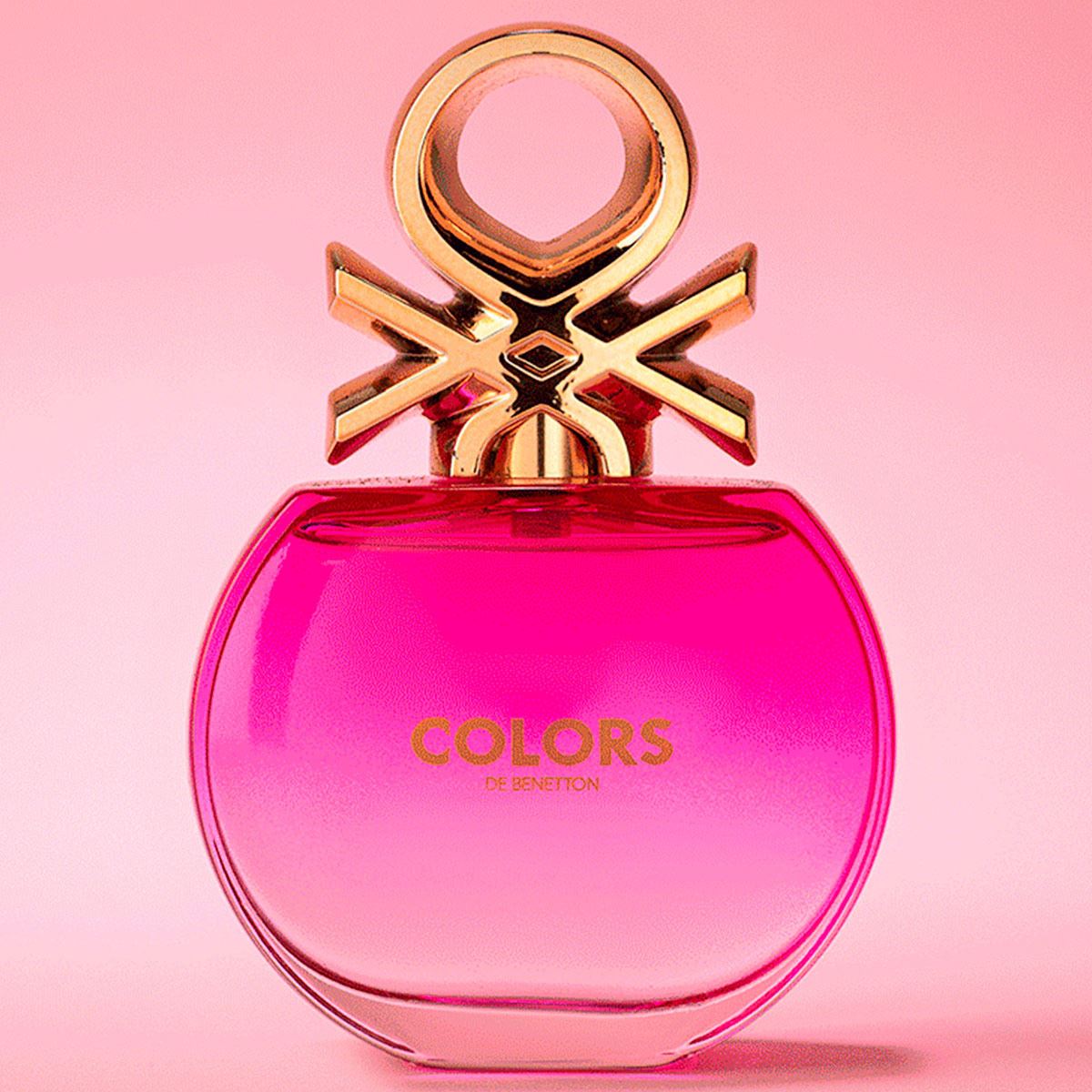 Fragancia Para Dama Set Benetton Colors Pink, EDT 80ML + Desodorante 150ML
