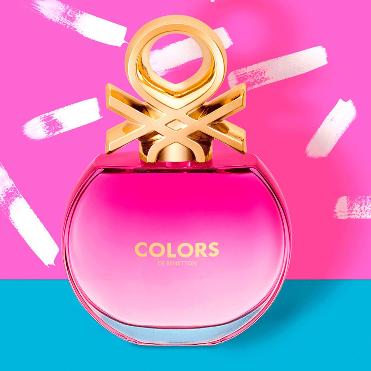 Fragancia Para Dama Set Benetton Colors Pink, EDT 80ML + Desodorante 150ML