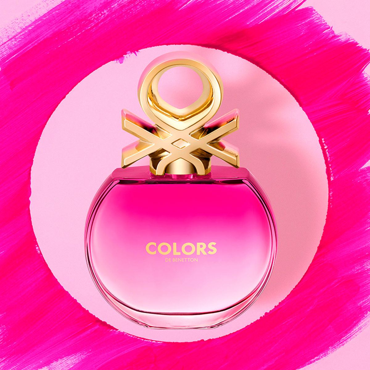 Fragancia Para Dama Set Benetton Colors Pink, EDT 80ML + Desodorante 150ML