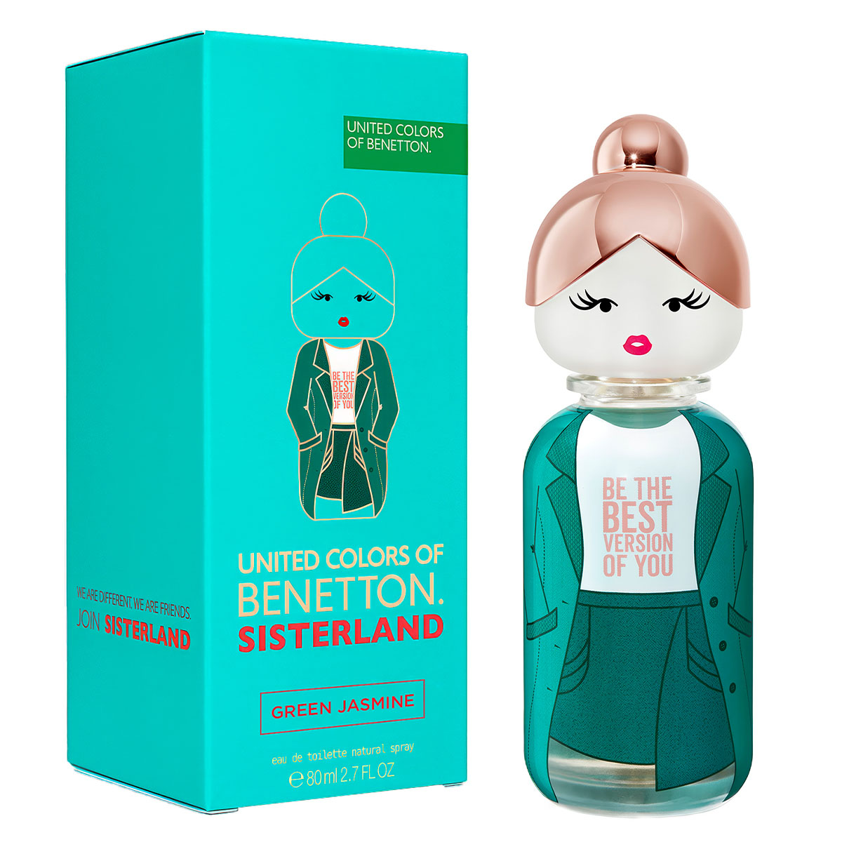 Eau de Toilette para Mujer Sisterland Green Jasmine 80ml