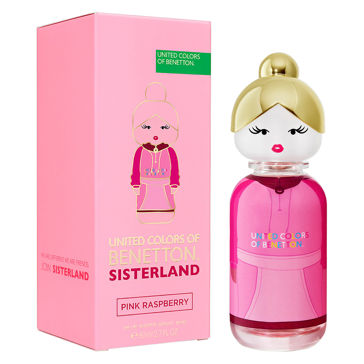 Eau de Toilette para Mujer Sisterland Pink Raspberry 80ml