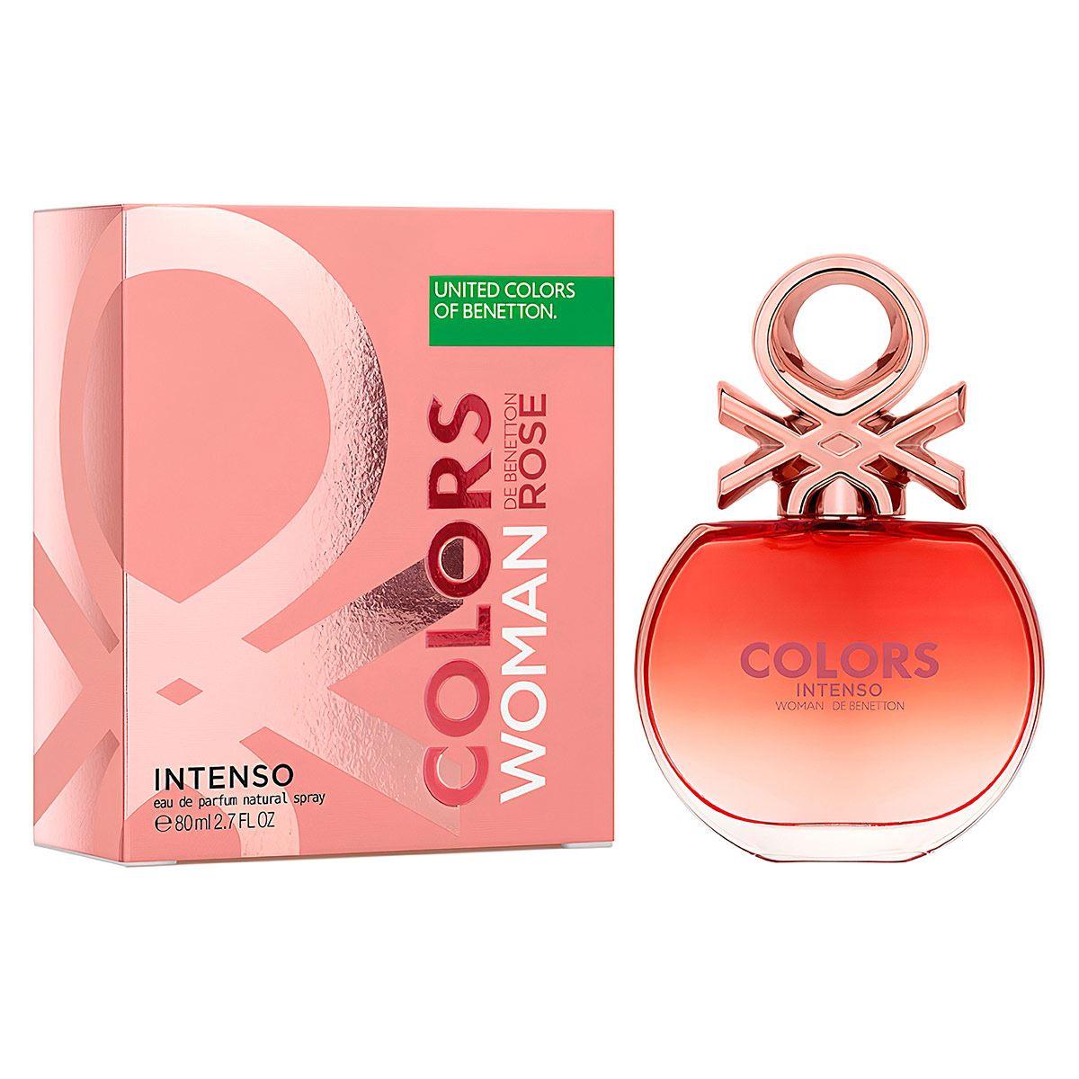 Benetton Colors Rose Intenso EDP 80ML Perfume para Dama