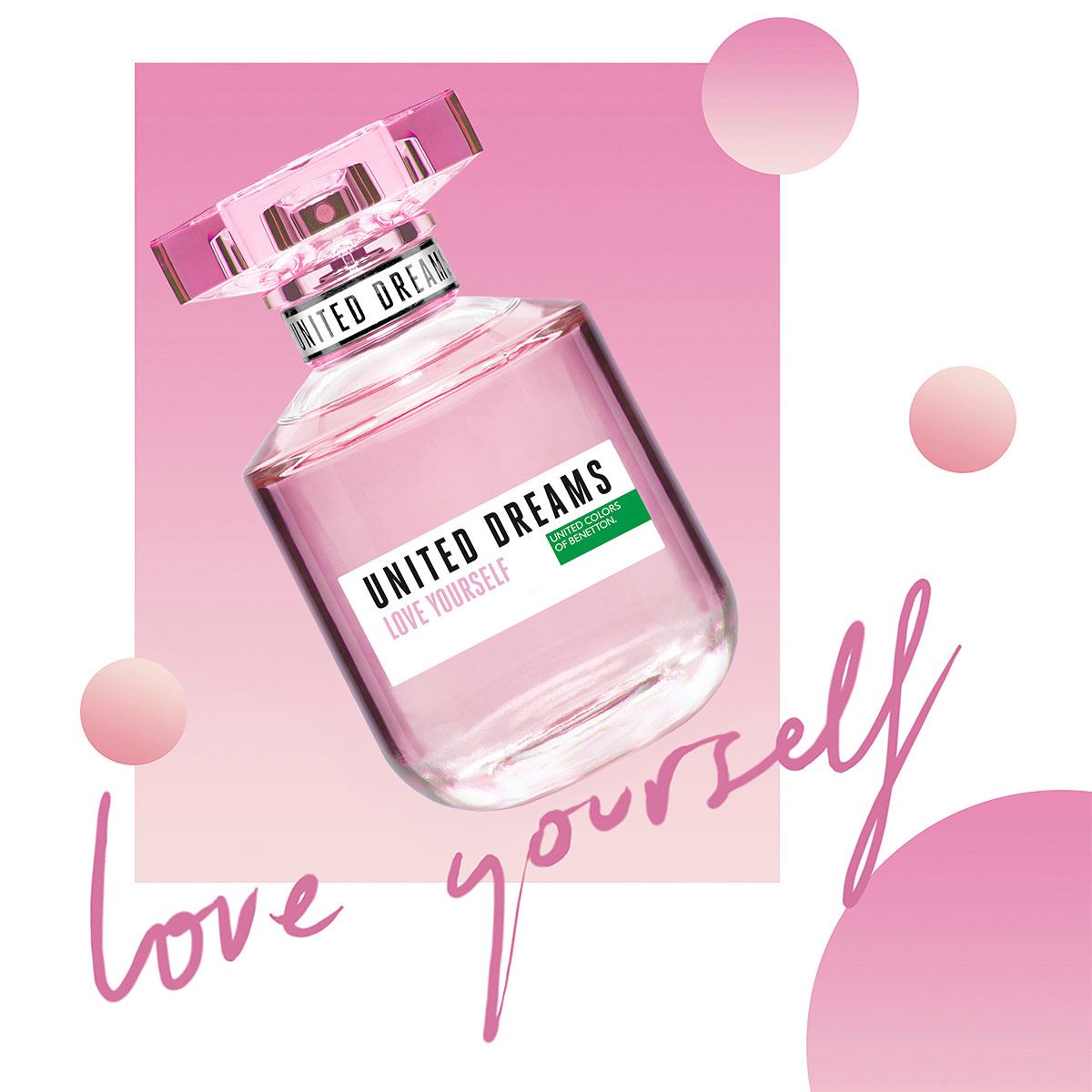 Benetton United Dreams Love Yourself Set Para Dama Perfume EDT 100ML + Bolsa + Cartera + 3 Muestras Sisterland