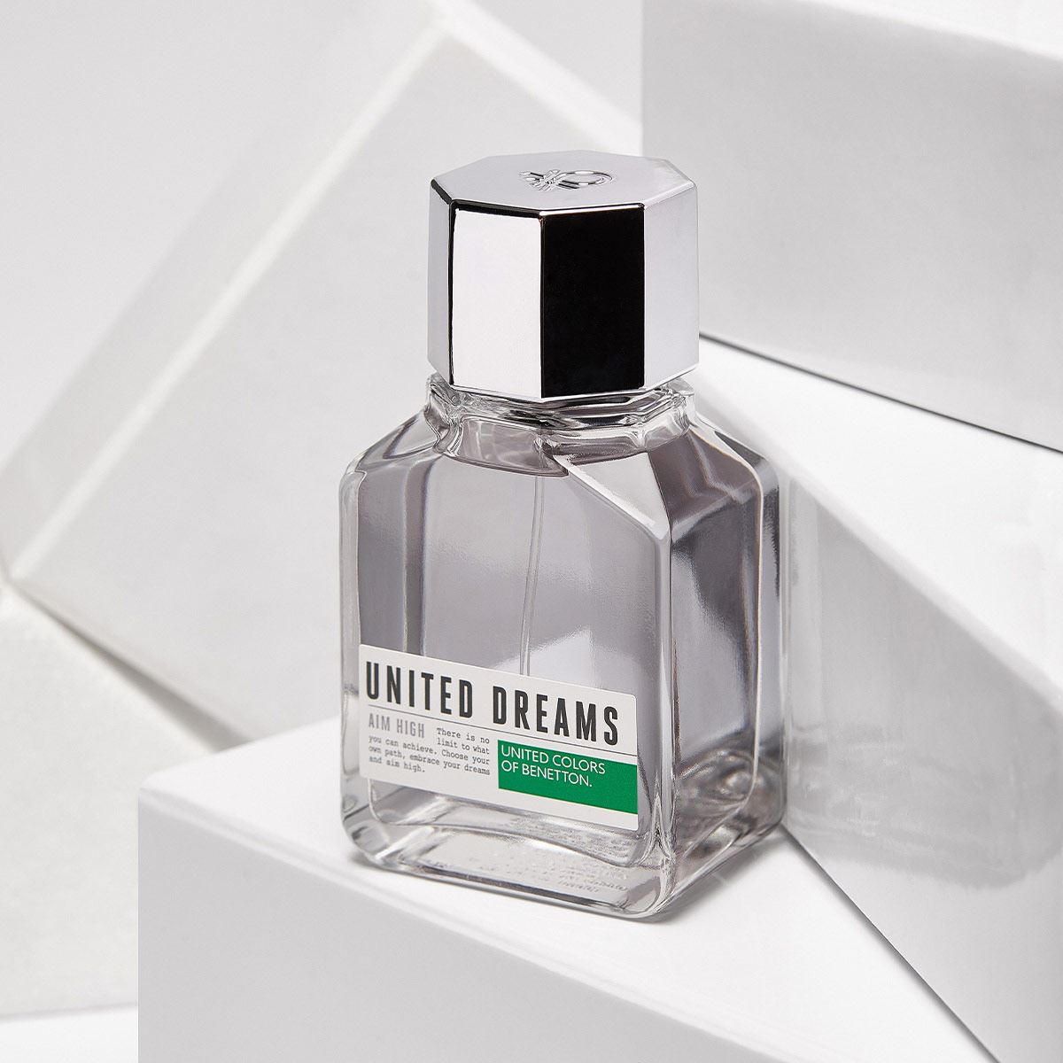 Benetton United Dreams Aim High Set para Caballero Fragancia EDT 100ml + Desodorante 150ml + After Shave 75ml + Vial 10ml