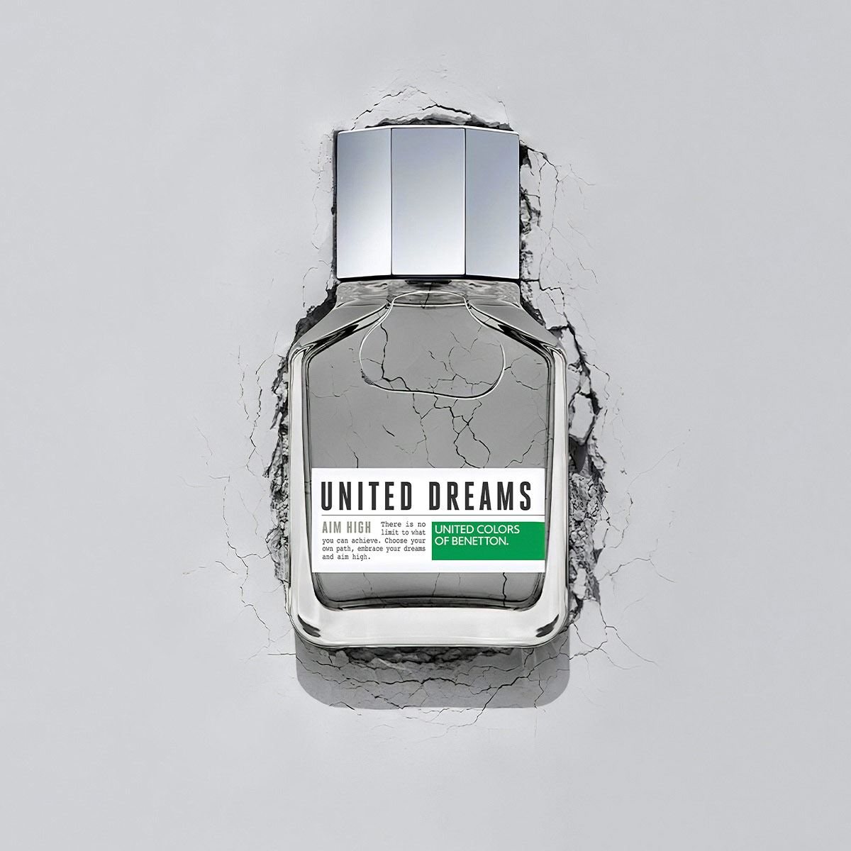 Benetton United Dreams Aim High Set para Caballero Fragancia EDT 100ml + Desodorante 150ml + After Shave 75ml + Vial 10ml