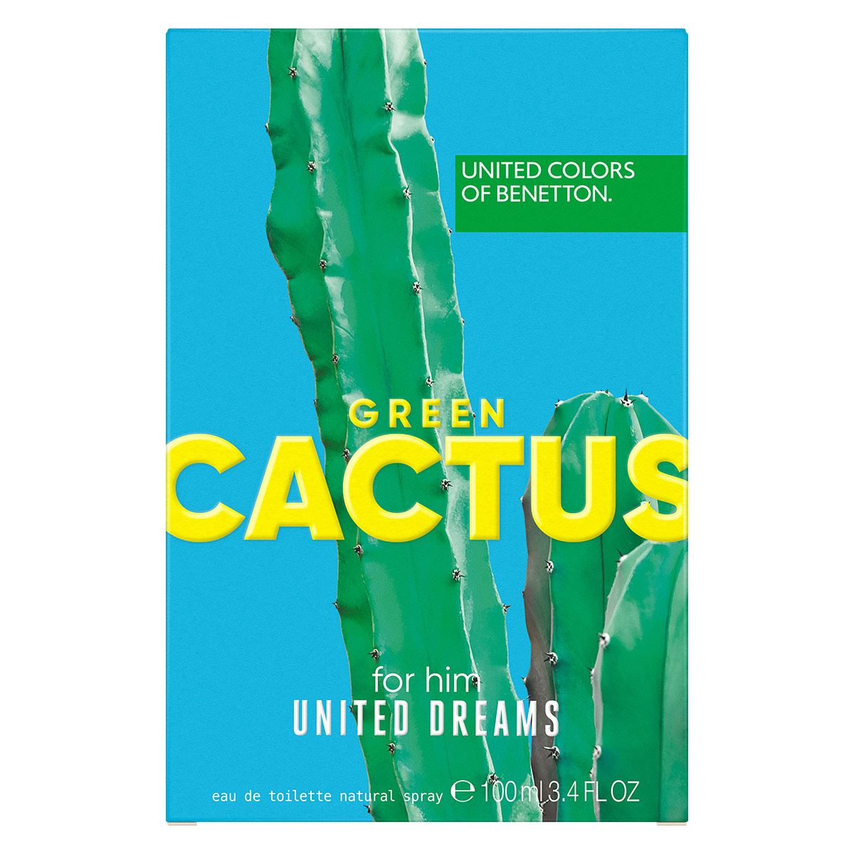 Benetton Cactus for Him Eau de Toilette 100ml Perfume para Caballero