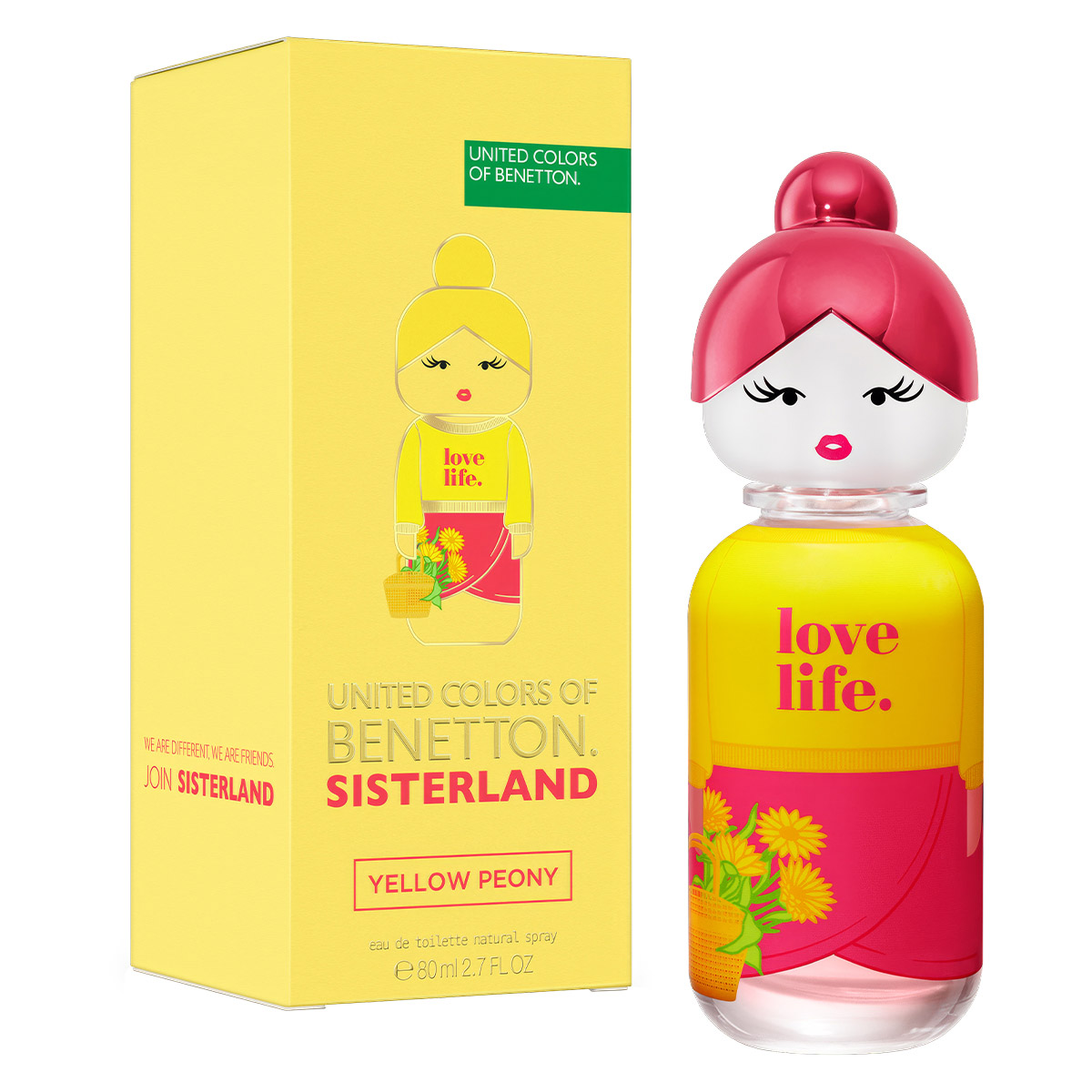 Eau de Toilette para Mujer Sisterland Yellow Peony 80ml