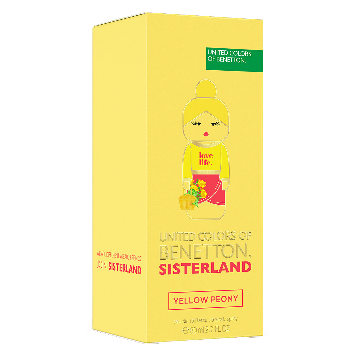 Eau de Toilette para Mujer Sisterland Yellow Peony 80ml